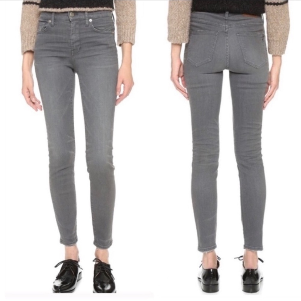 Madewell Women's Gray Skinny Skinny Jeans Low Rise Size 26